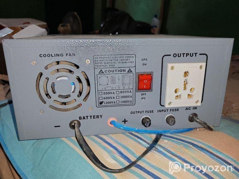 Ips 1200VA 800watt একদম নতুন ২মাস ইউজ গ্যারান্টি