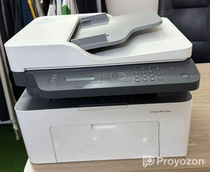 Hp Laser Mfp 137fnw Printer