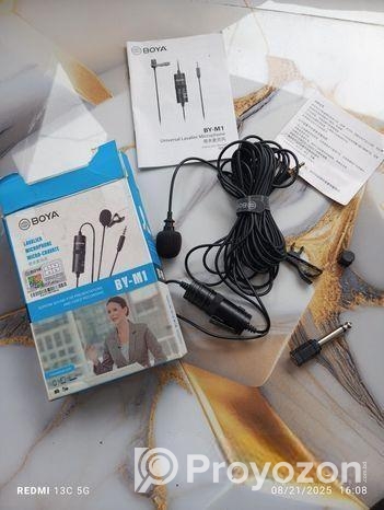 একেবারে নতুন ব্রান্ডনিউ Boya মাইক্রফোন।