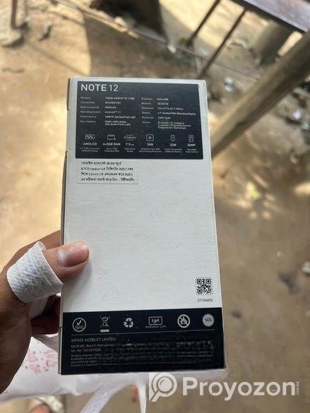 Infinix Note 12 ` (Used)