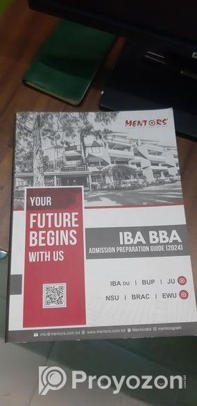 I have this Mentor’s IBA prep book with good cond