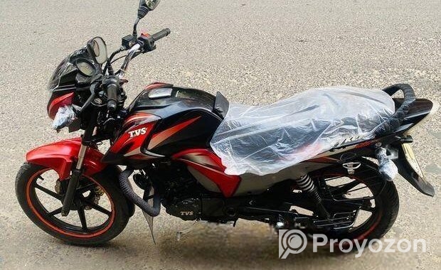 TVS Stryker black red 2019