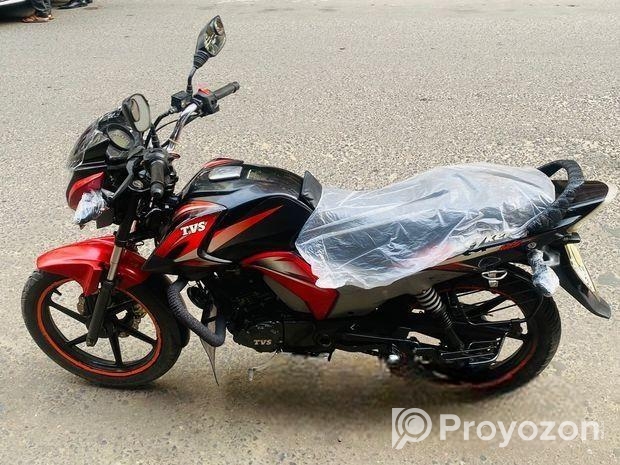 TVS Stryker black red 2019