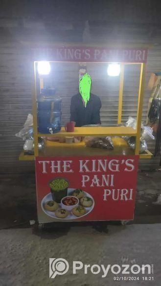 সম্পূর্ণ লোহা দিয়ে তৈরি ফুডকার্ট বিক্রি করা হবে।