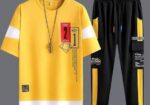 Cotton T-shirt and Trouser Set
