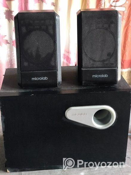Microlab speaker বিক্রি করা হবে।