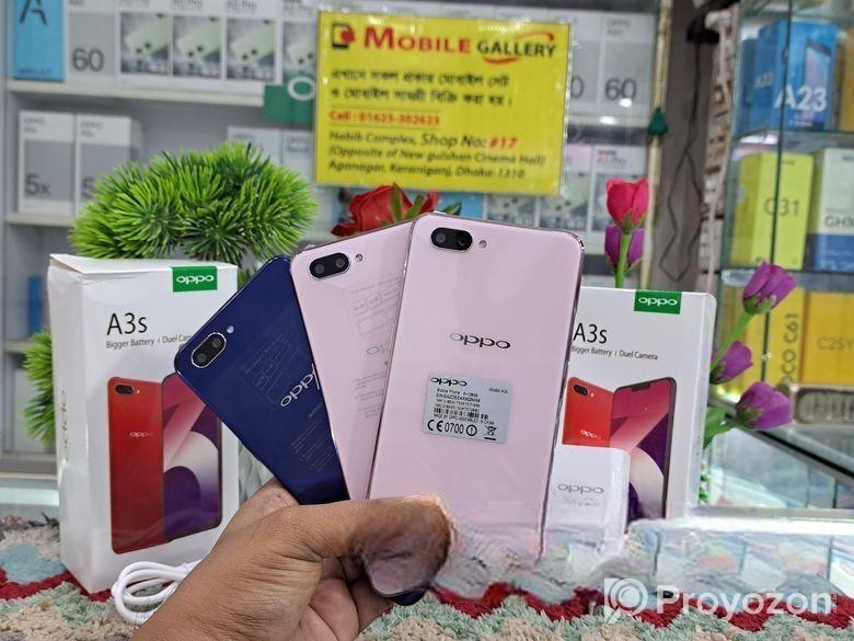 OPPO A3s 6/128 বেস্ট অফার (New)