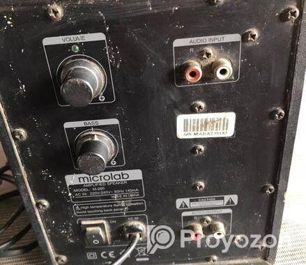 Microlab speaker বিক্রি করা হবে।