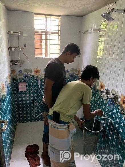 আমরা প্লাম্বিংয়ের পাই পিটার এর সব ধরনের কাজ করে থা