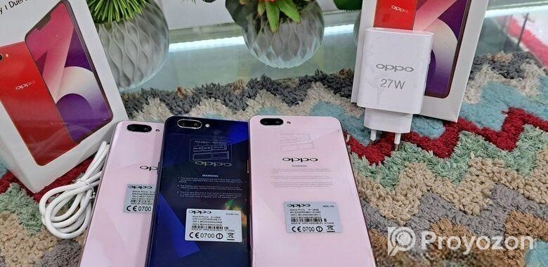 OPPO A3s 6/128 বেস্ট অফার (New)