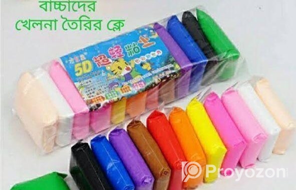 বাচ্চাদের খেলনা তৈরি ক্লে, ১০০% ভালো প্রোডাক্ট