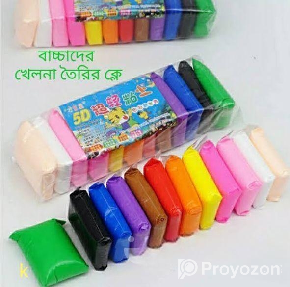 বাচ্চাদের খেলনা তৈরি ক্লে, ১০০% ভালো প্রোডাক্ট