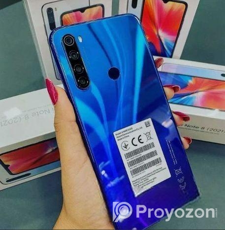 Xiaomi Redmi Note 8 6/128 জিবি নতুন (New)