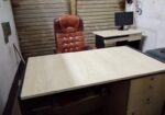 Office Desk + Boss Chair Computer Table
