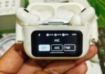 A9 Pro Airpods white with display