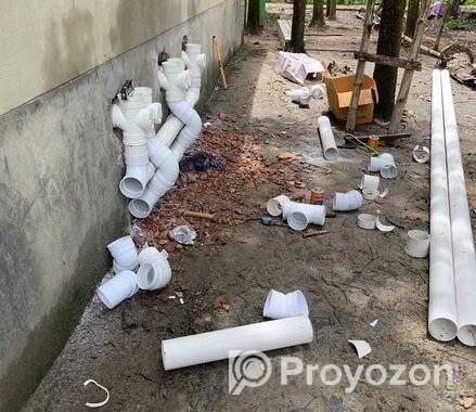 আমরা প্লাম্বিংয়ের পাই পিটার এর সব ধরনের কাজ করে থা