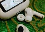A9 Pro Airpods white with display