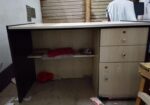 Office Desk + Boss Chair Computer Table