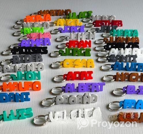 নিজের নামের কি-চেইন