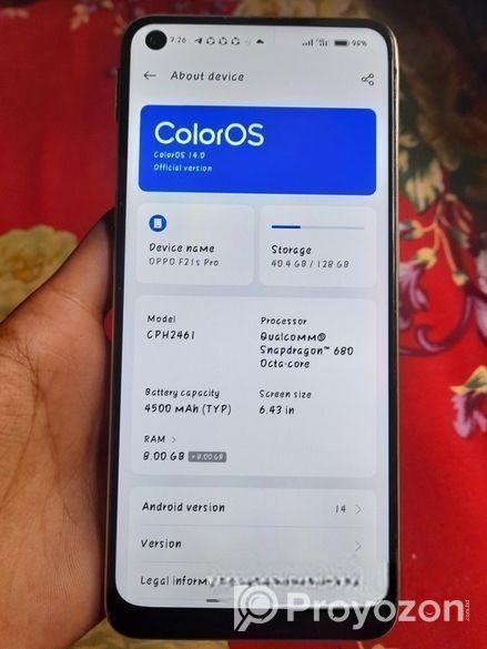 OPPO F21 S Pro (Used)