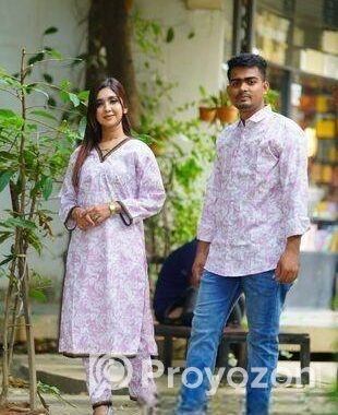 Shirt Three Piece Couple Set