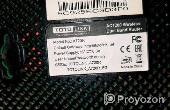 Toto Link Ac 1200 Dual Band Router
