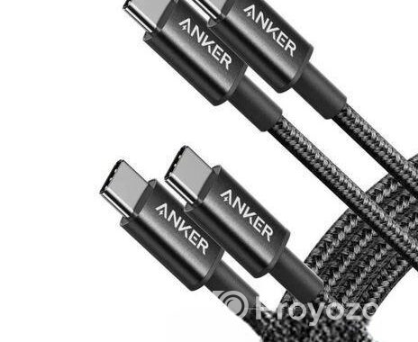 Premium Anker 100W Nylon Cable USB-C-C to – 3.3f