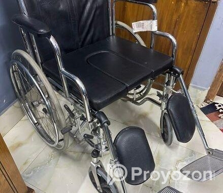 WHEEL CHAIR WITH POT almost new branded