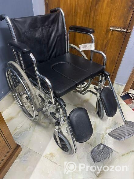 WHEEL CHAIR WITH POT almost new branded