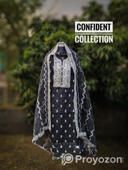 জর্জেট থ্রী পিস