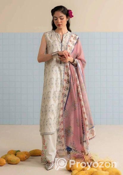 Coco Print by Zara Shajahan Luxury Lawn Collection