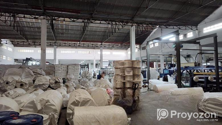 140000 sqft. factory cum warehouse shed at Rupgonj