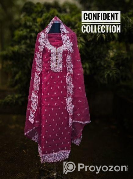 জর্জেট থ্রী পিস