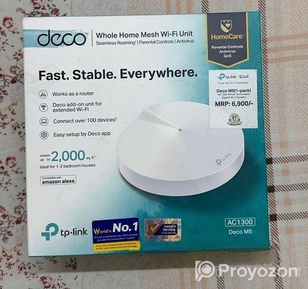 TP Link Deco M5 + BDCOM Onu