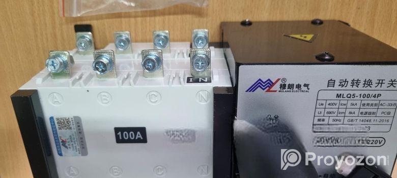 Automatic transfer switch 100A, 4pole