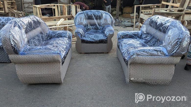 2+2+1”””5 সিট বিগ আতা গদি সোফা