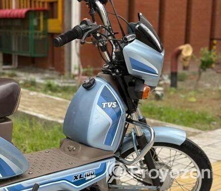 TVS XL 100 Comfort Blue 2024