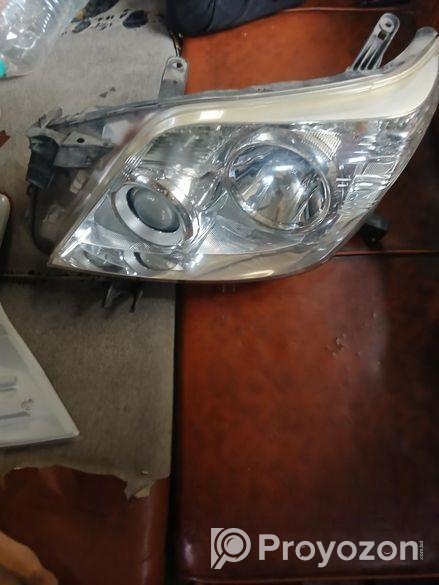 Land Cruiser বনাট হেড লাইট পিছনে বেগ