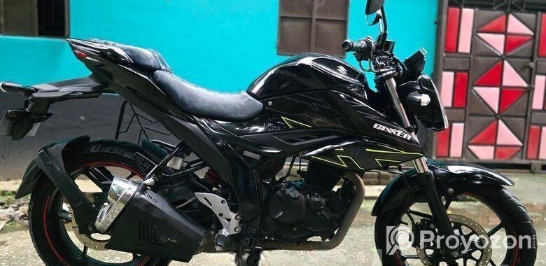 Suzuki Gixxer FI Disc V4 Black ONTEST DD 2024