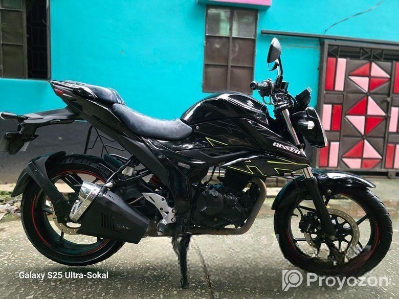 Suzuki Gixxer FI Disc V4 Black ONTEST DD 2024