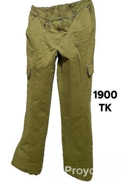 নতুন স্টাইলিশ কার্গো ব্যাগি প্যান্ট