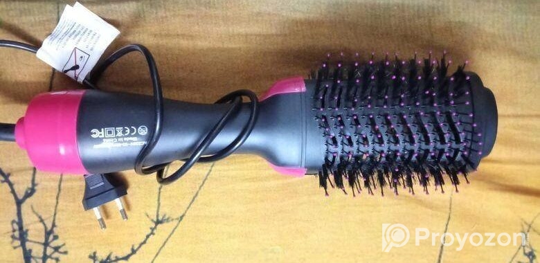 Hair Dryer + Straightner Brush