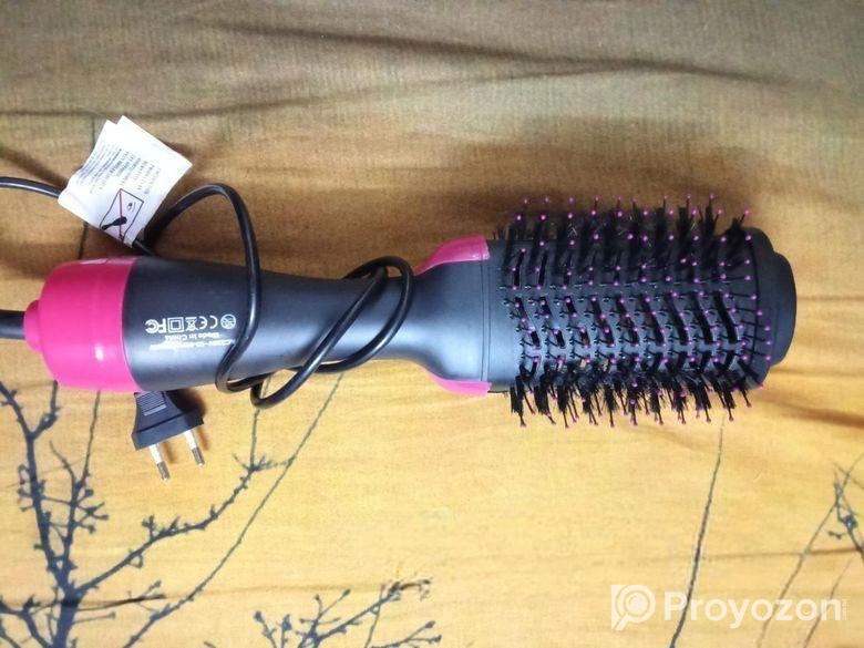 Hair Dryer + Straightner Brush