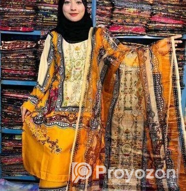 Georgette Embroidery Four Piece