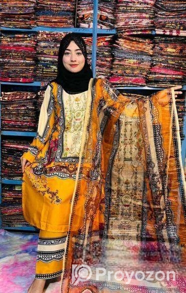 Georgette Embroidery Four Piece