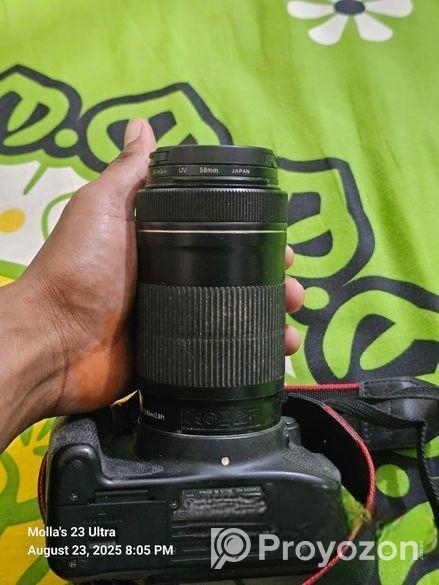 Canon 700 D with 55-250 Zoom Lense