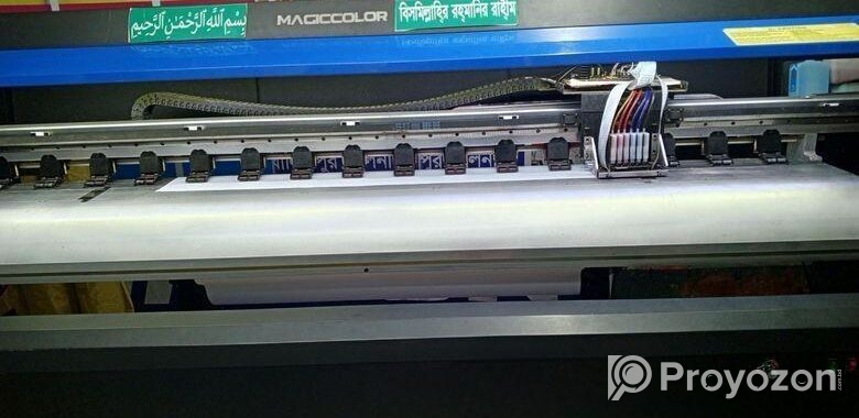 Eco Solven Pvc Print Maching