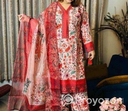 Georgette Embroidery Four Piece