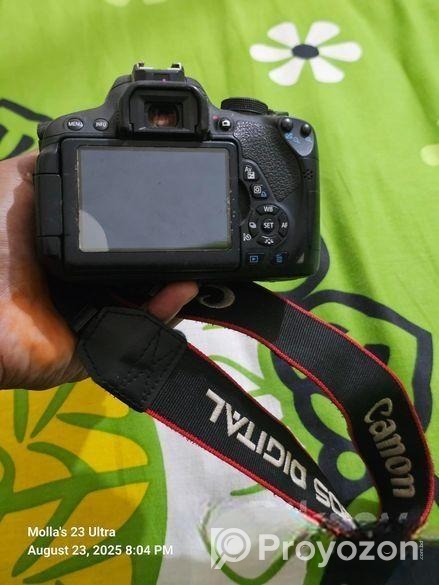 Canon 700 D with 55-250 Zoom Lense