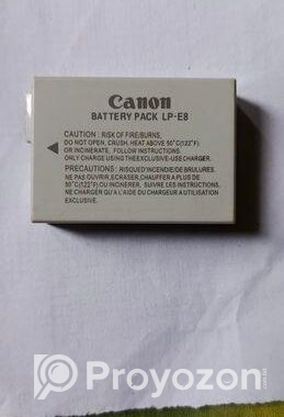 Canon 700d Battery Orjinial